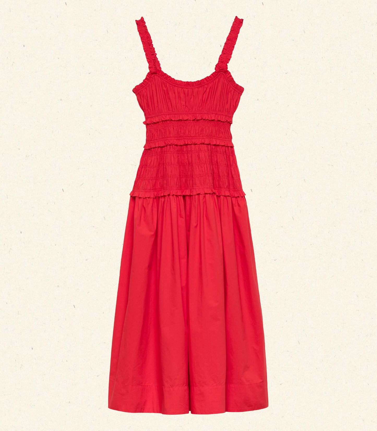 MARIANNE DRESS -- CARMINE