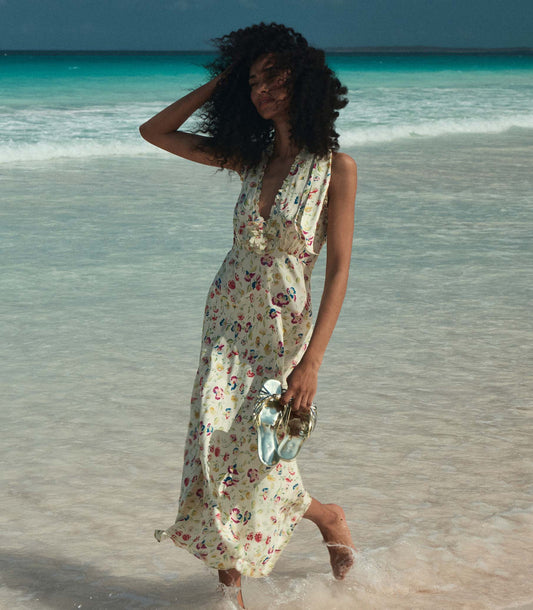 MAZARIN DRESS -- WINDSWEPT BLOOMS