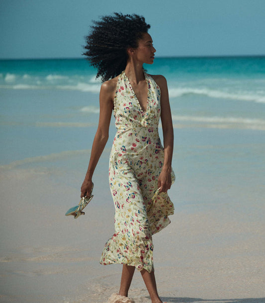 MAZARIN DRESS -- WINDSWEPT BLOOMS